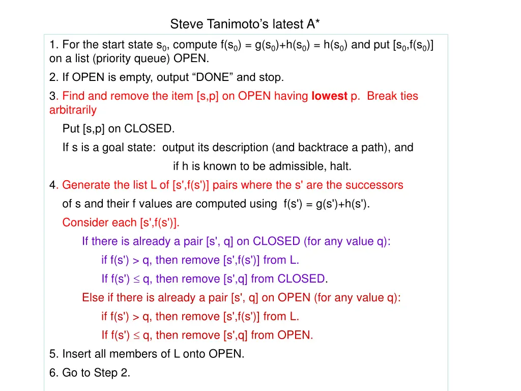 steve tanimoto s latest a