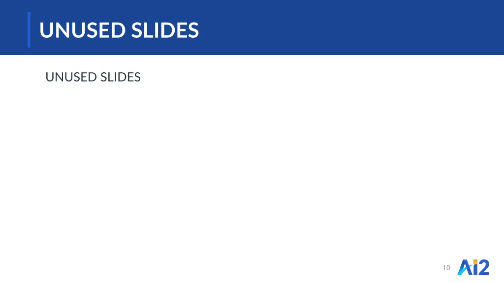 unused slides