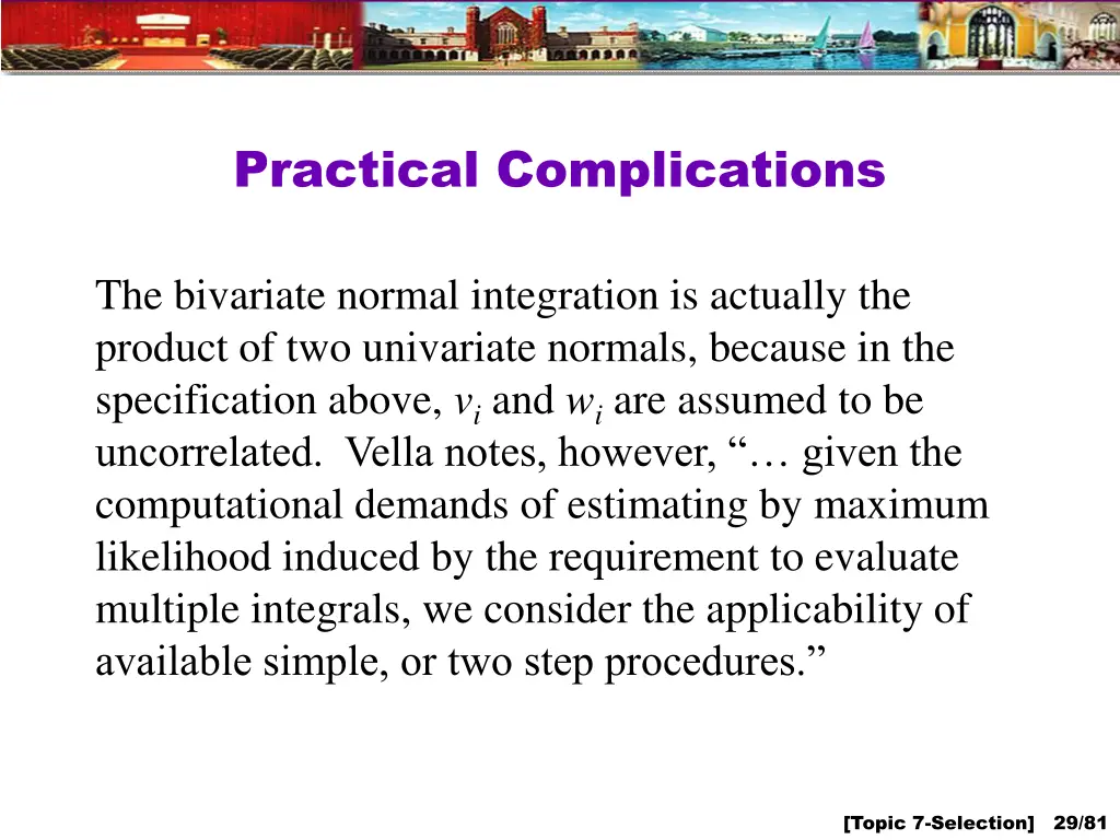 practical complications