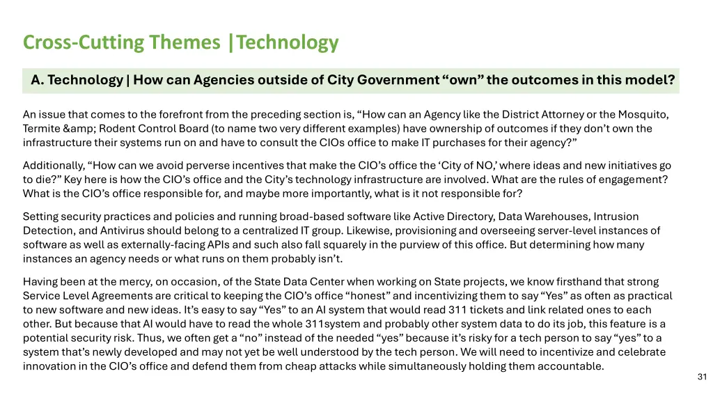 cross cutting themes technology 1