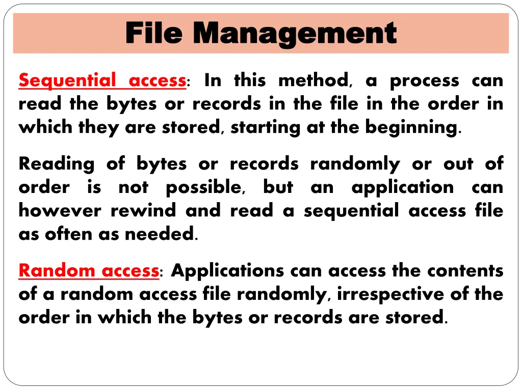 file management file management 1