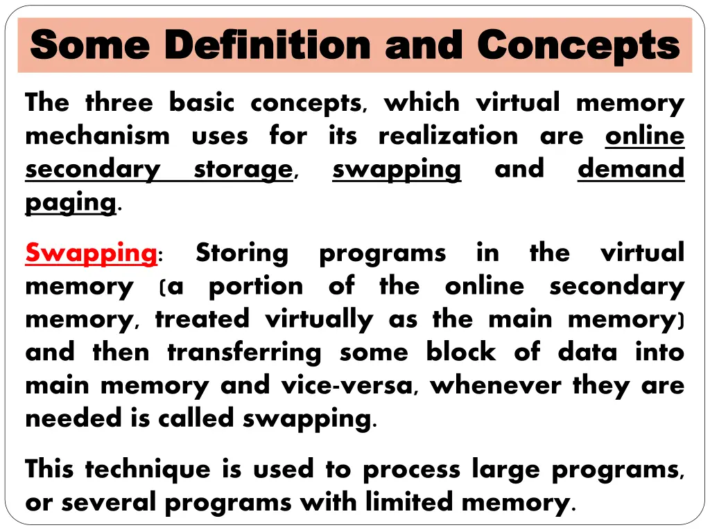 some definition and concepts some definition 7