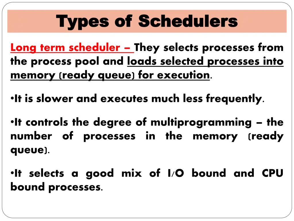 types of schedulers types of schedulers 1