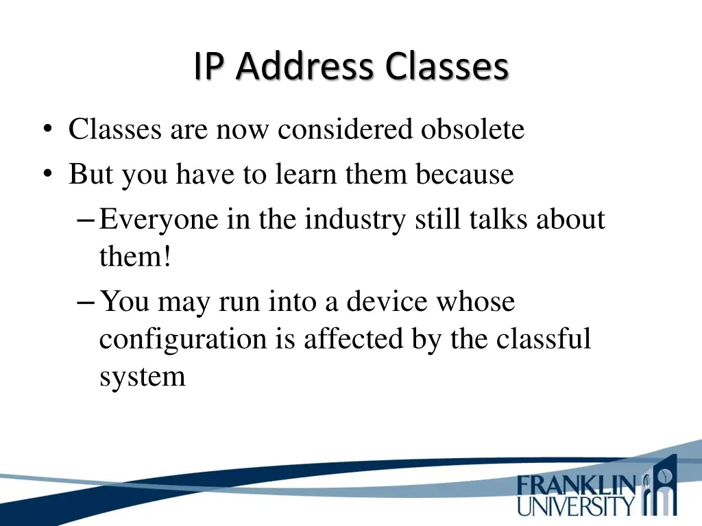 ip address classes