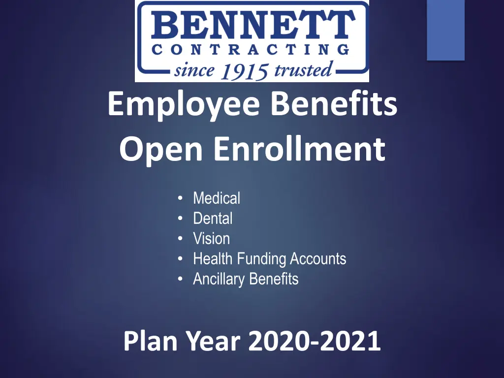 employee benefits open enrollment