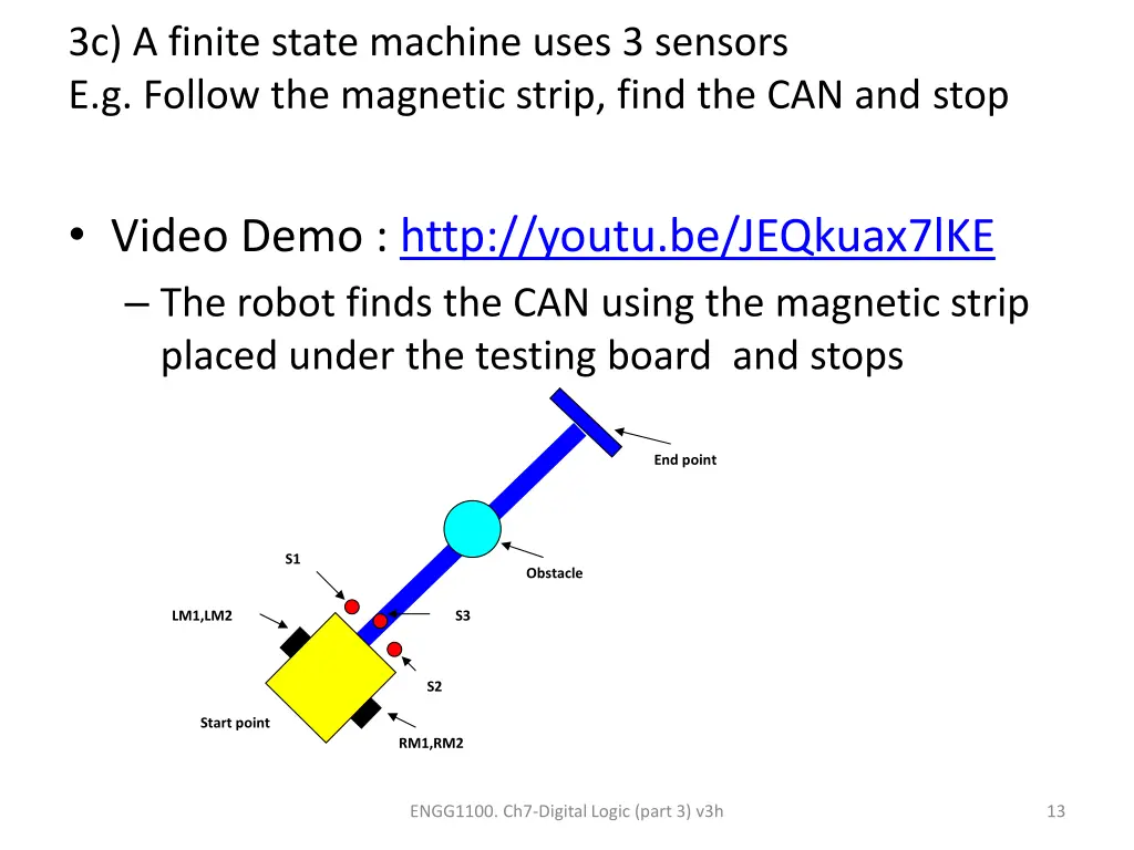 3c a finite state machine uses 3 sensors
