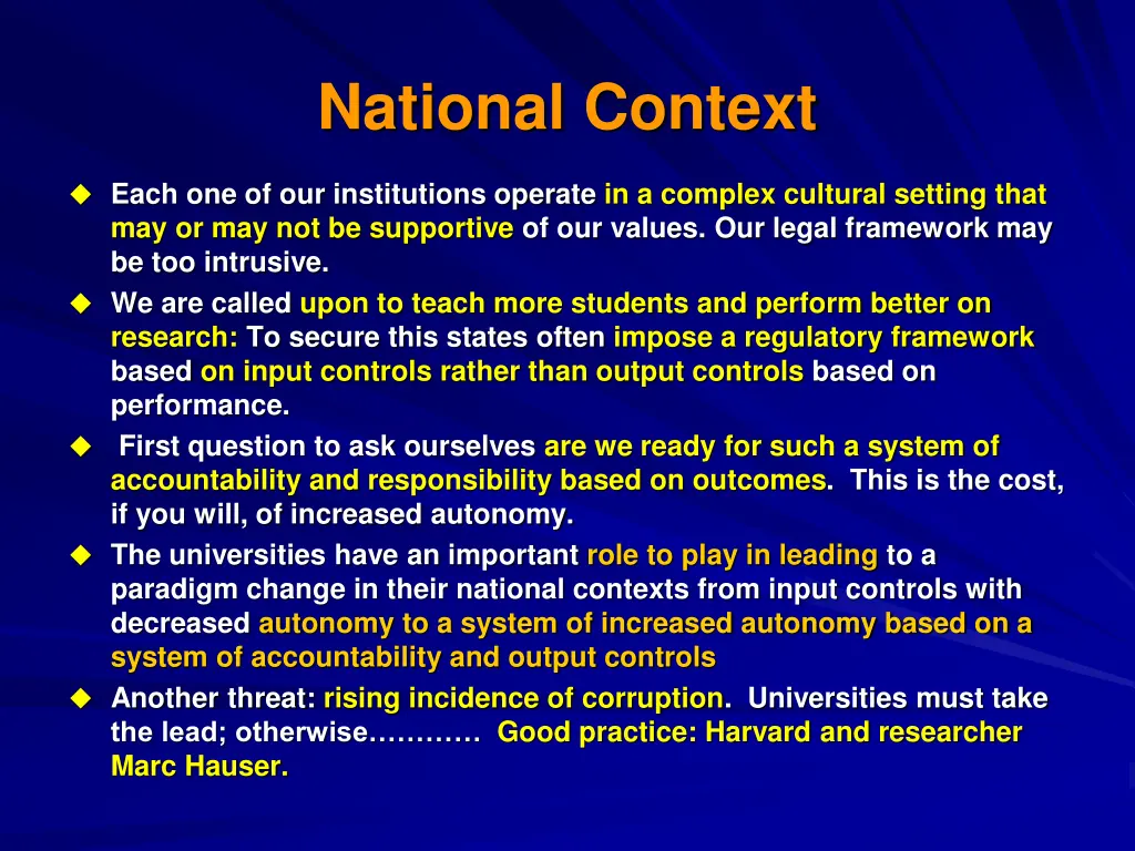 national context