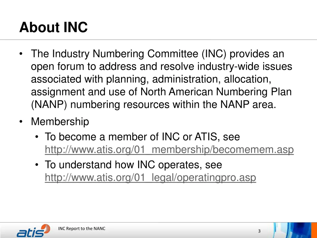 about inc