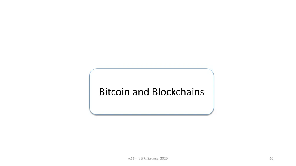bitcoin and blockchains 1