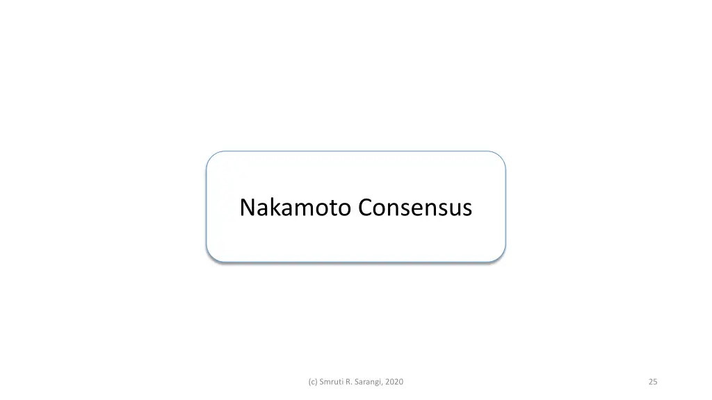 nakamoto consensus