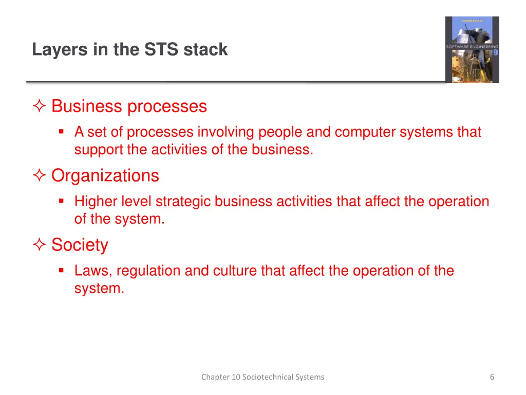 layers in the sts stack 1