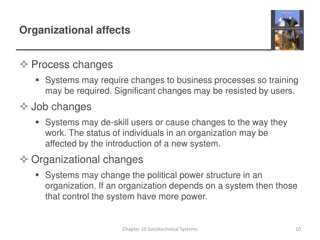 organizational affects