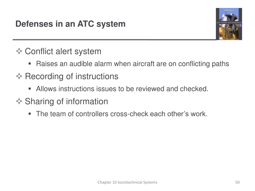 defenses in an atc system