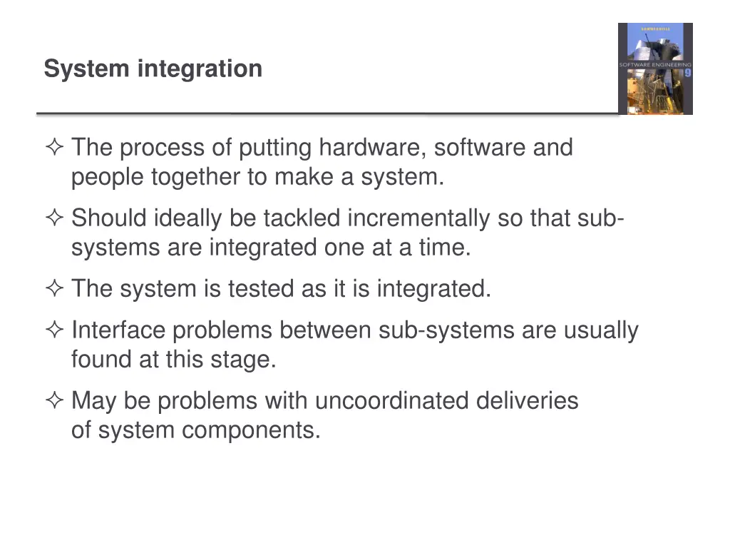 system integration