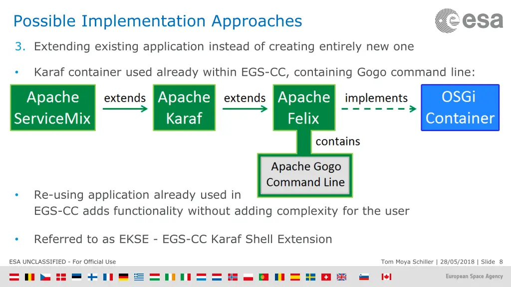 possible implementation approaches 2