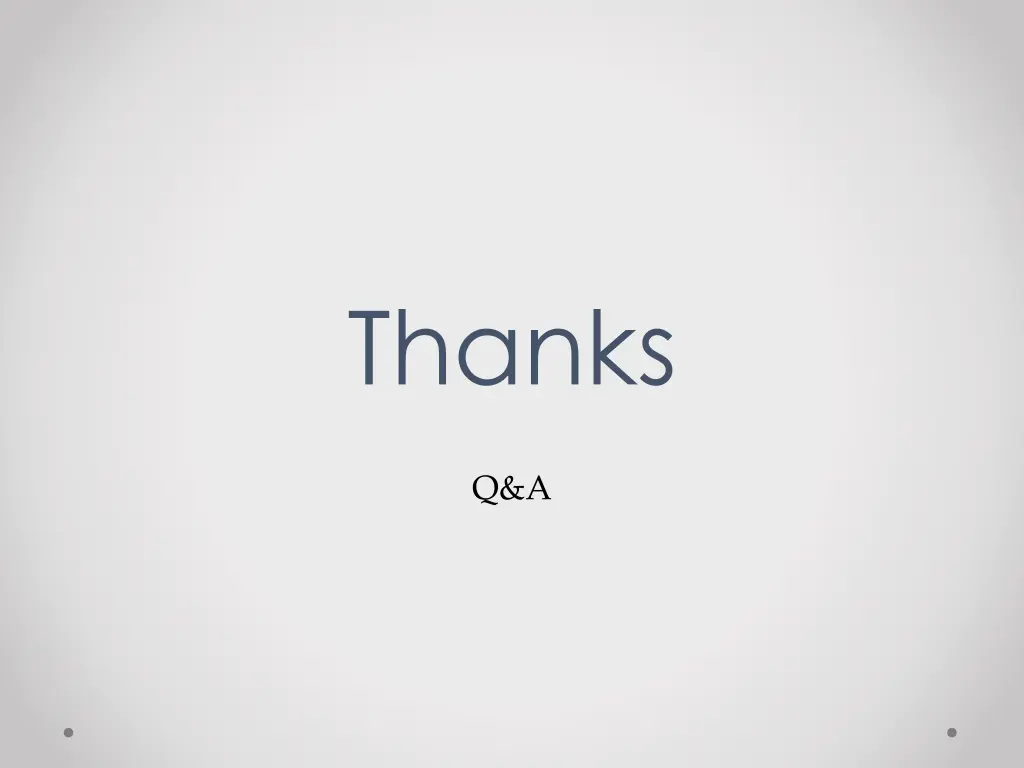thanks