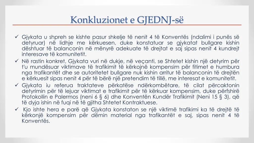 konkluzionet e gjednj s 4