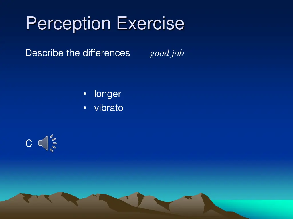 perception exercise 3