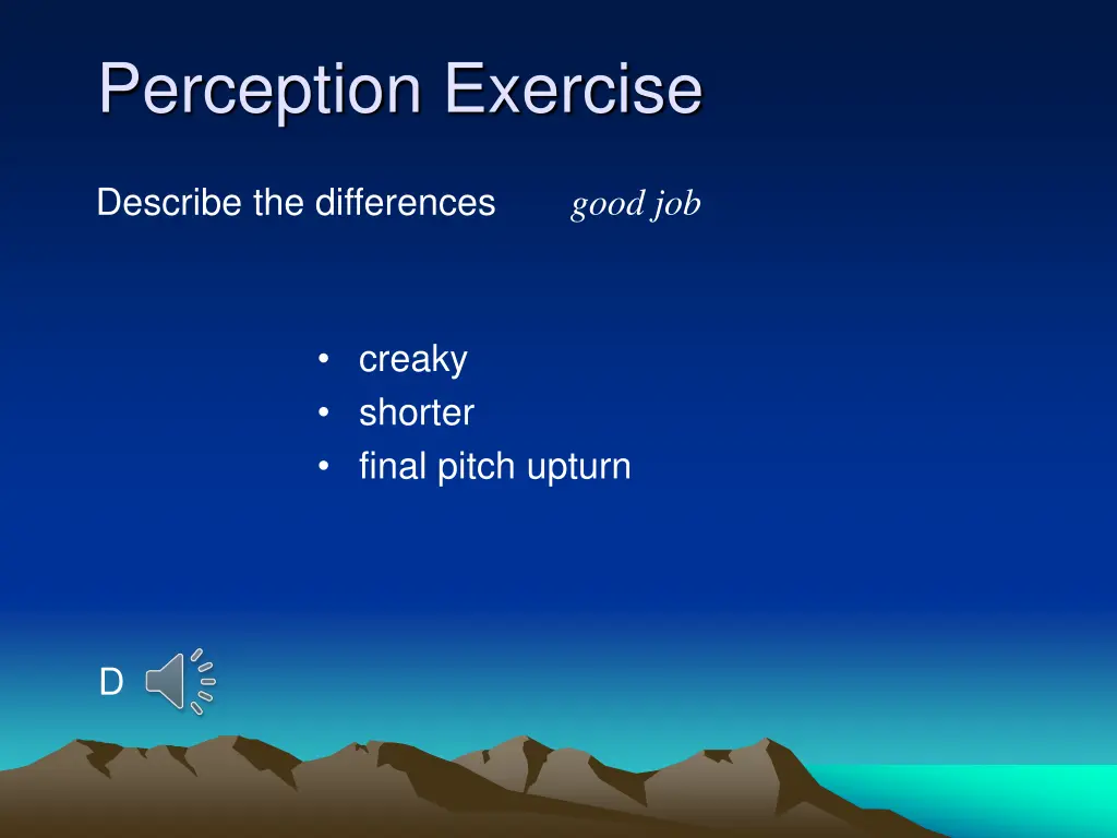 perception exercise 4