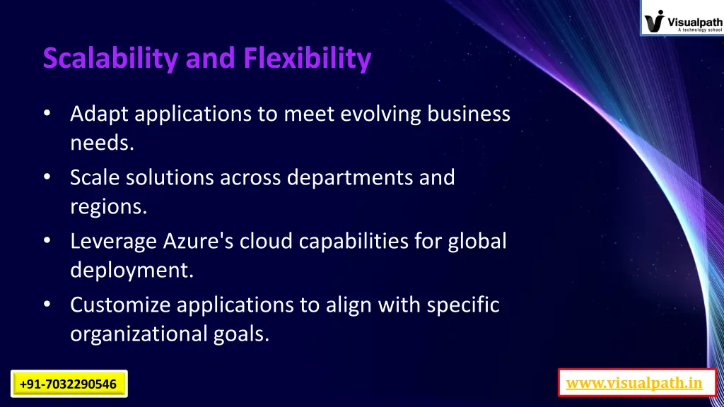scalability and flexibility
