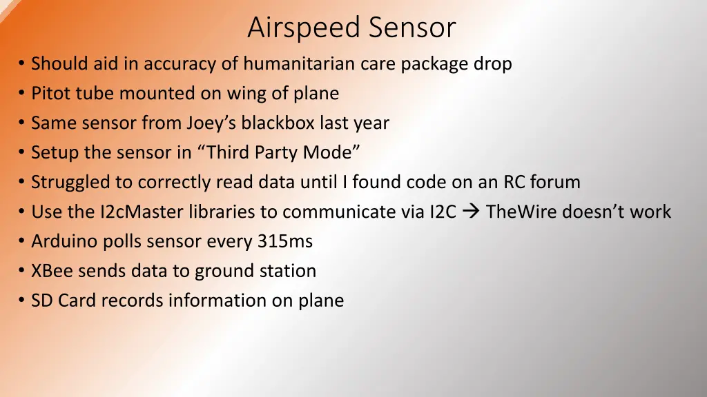 airspeed sensor