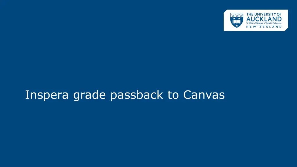 inspera grade passback to canvas