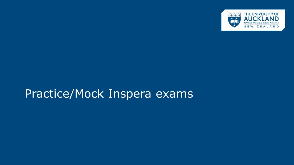 practice mock inspera exams