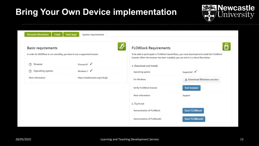 bring your own device implementation