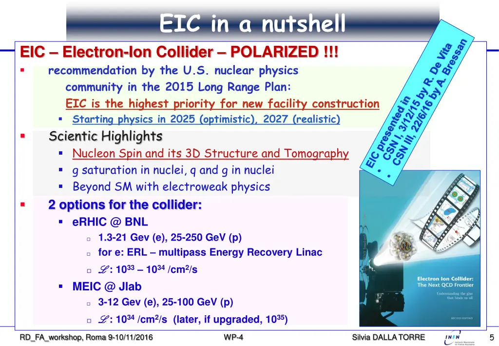 eic in a nutshell