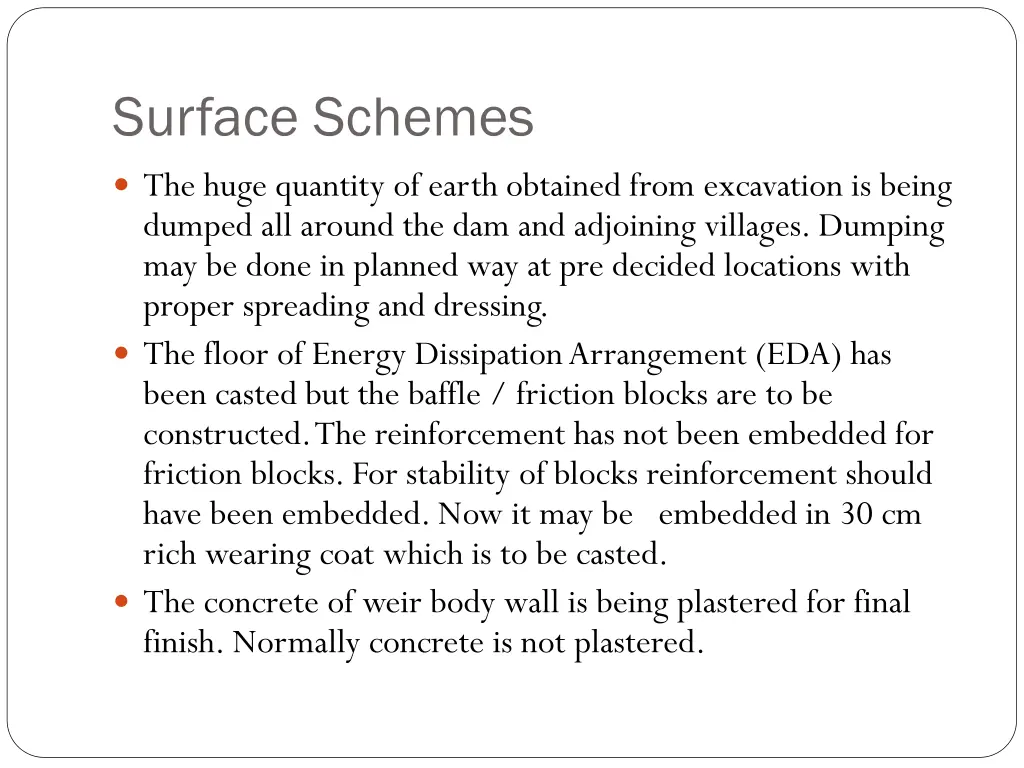surface schemes 1