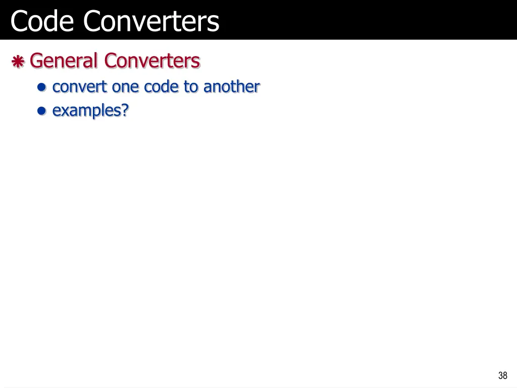 code converters