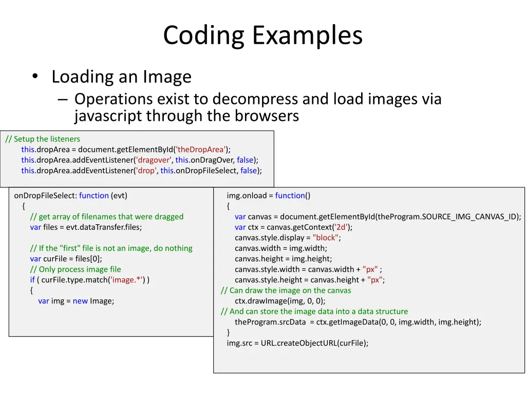 coding examples 1