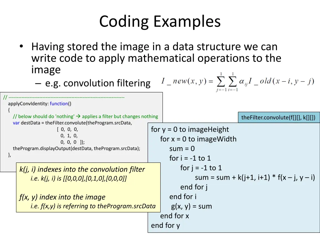 coding examples 2