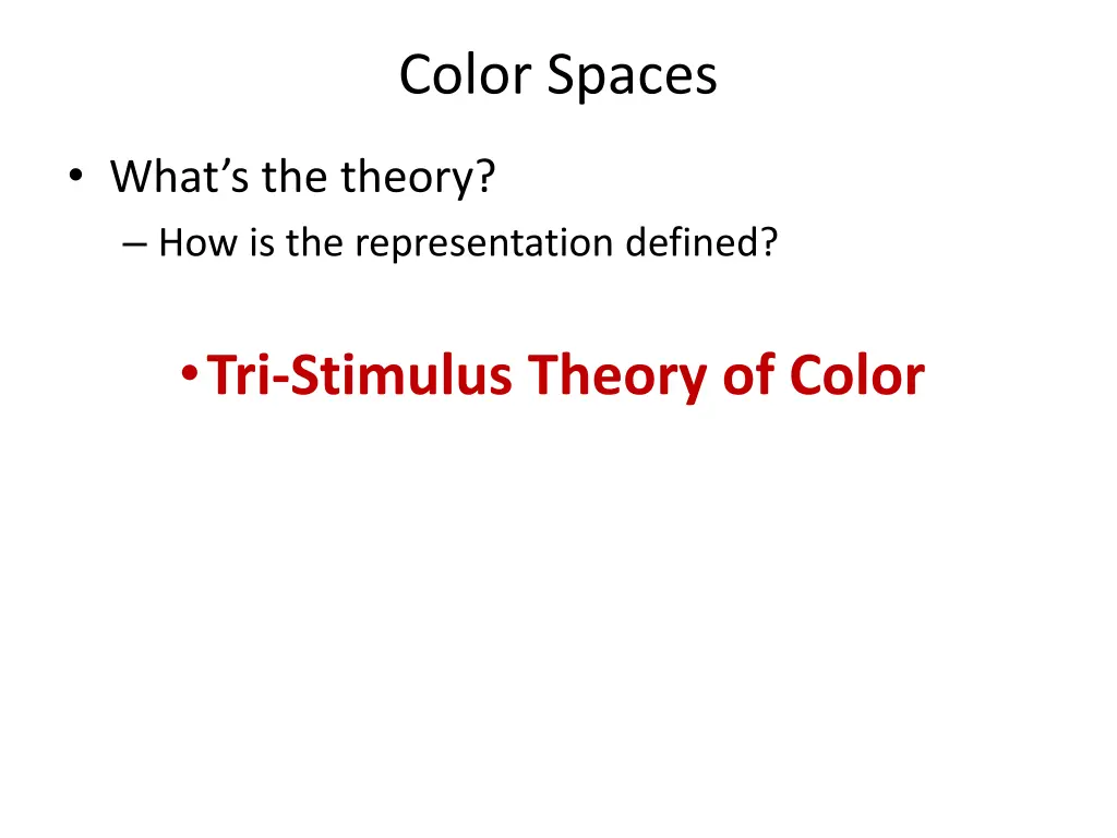 color spaces 2