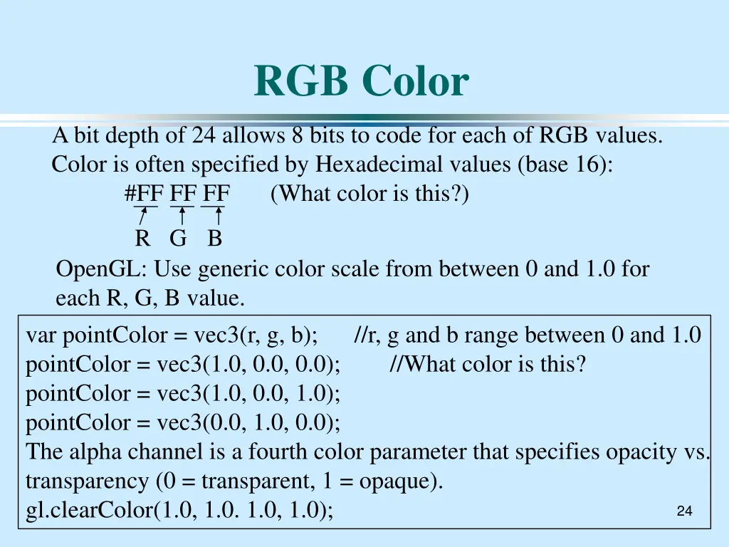 rgb color