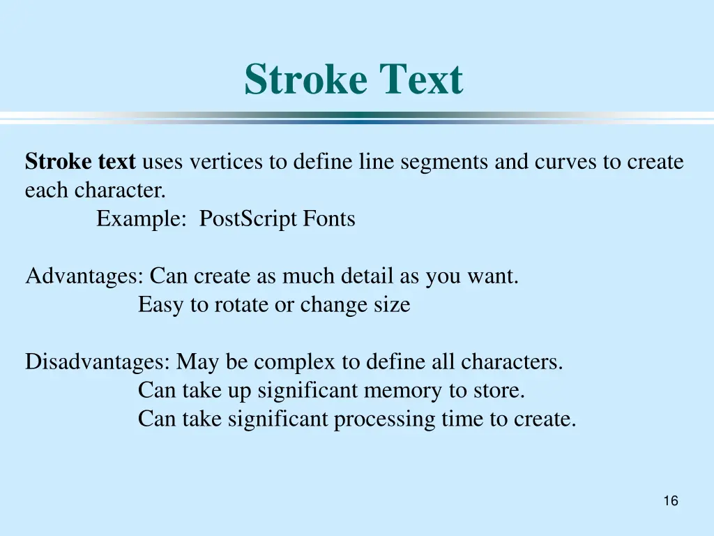 stroke text