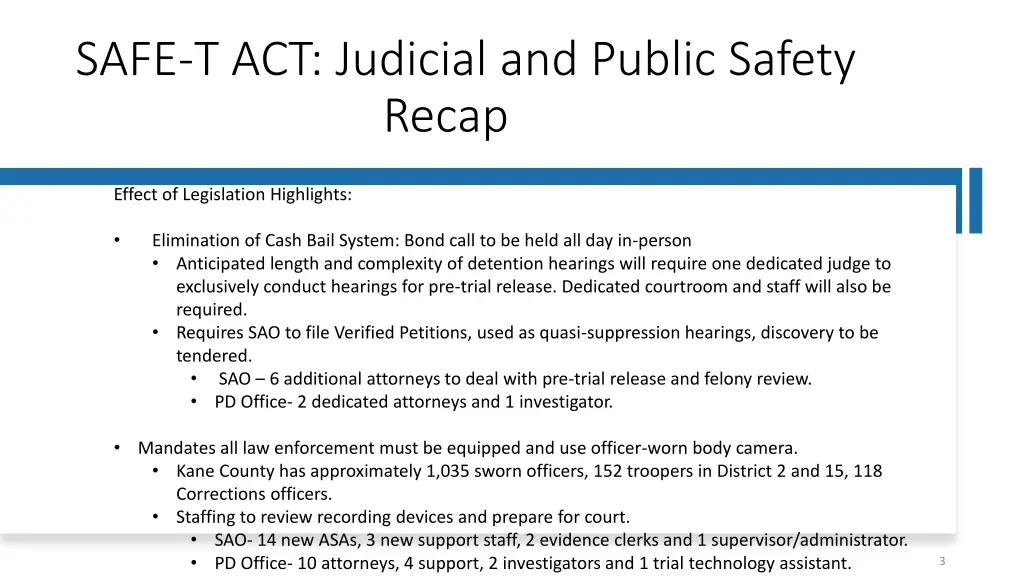 safe t act judicial and public safety recap
