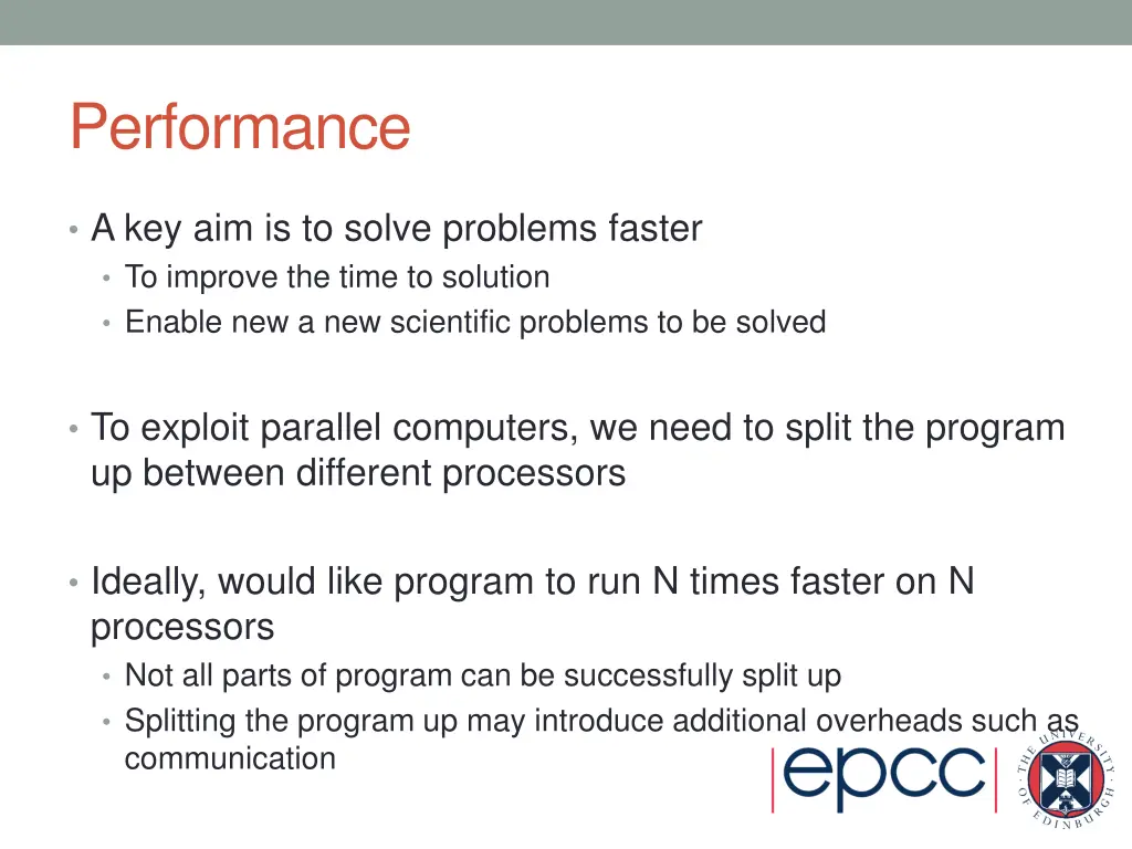 performance