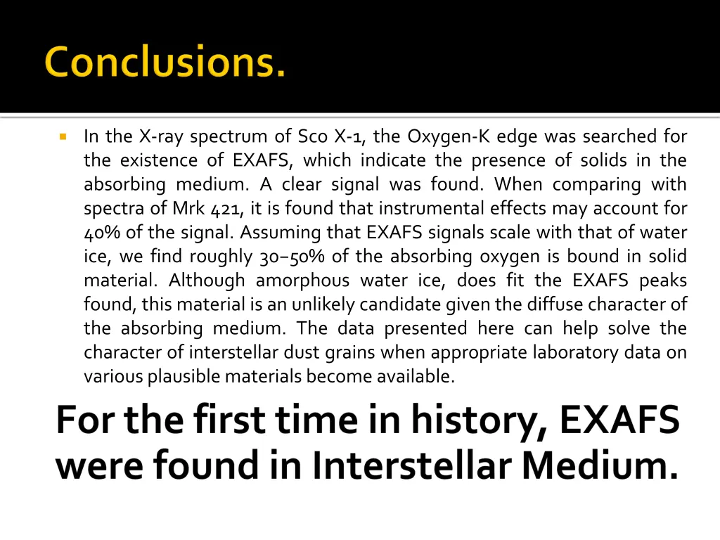 in the x ray spectrum of sco x 1 the oxygen