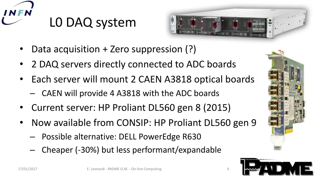 l0 daq system