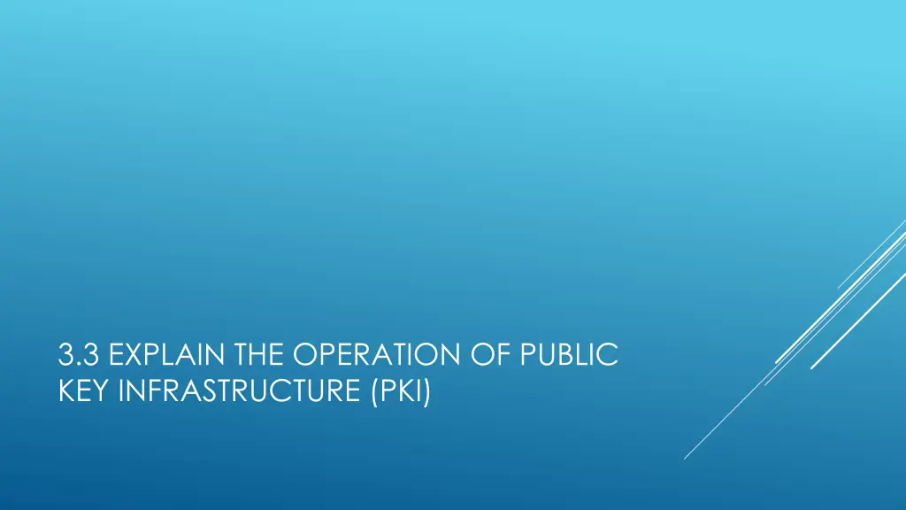 3 3 explain the operation of public