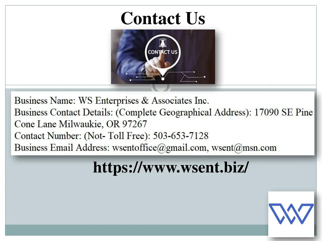 contact us
