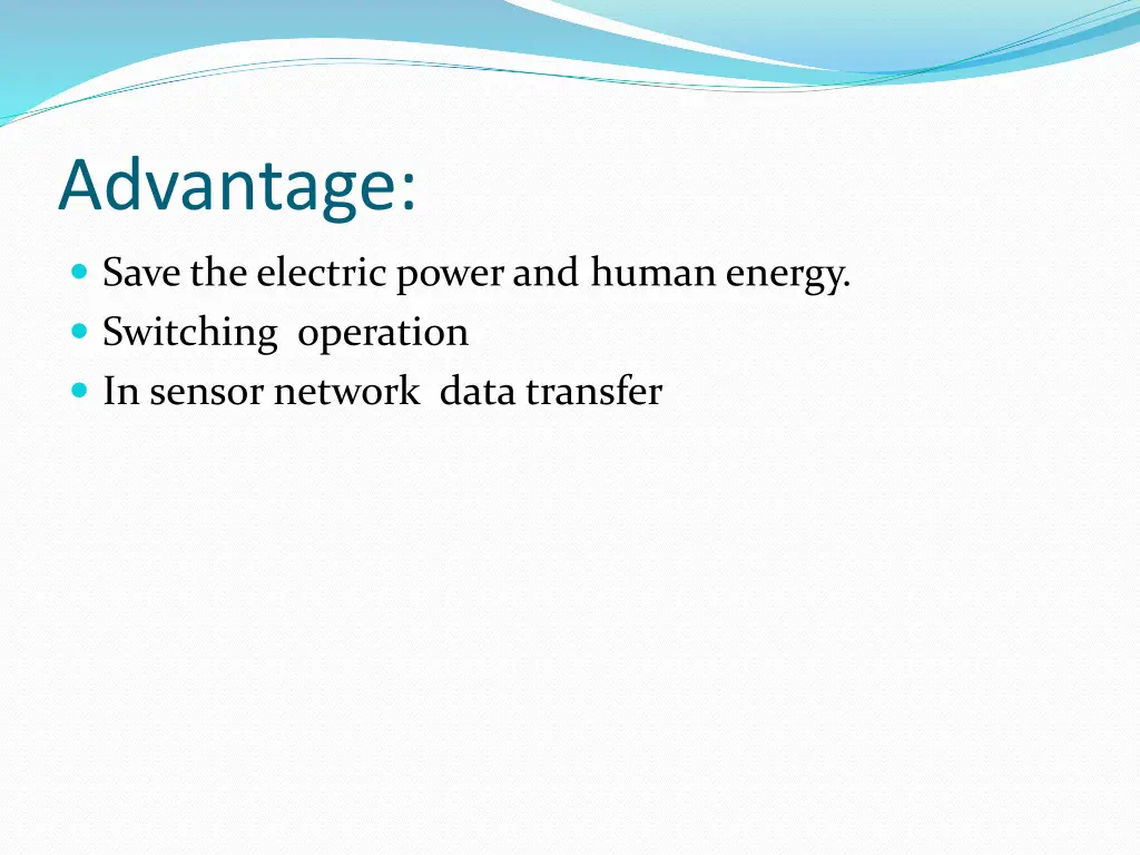 advantage