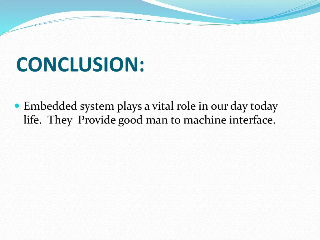 conclusion