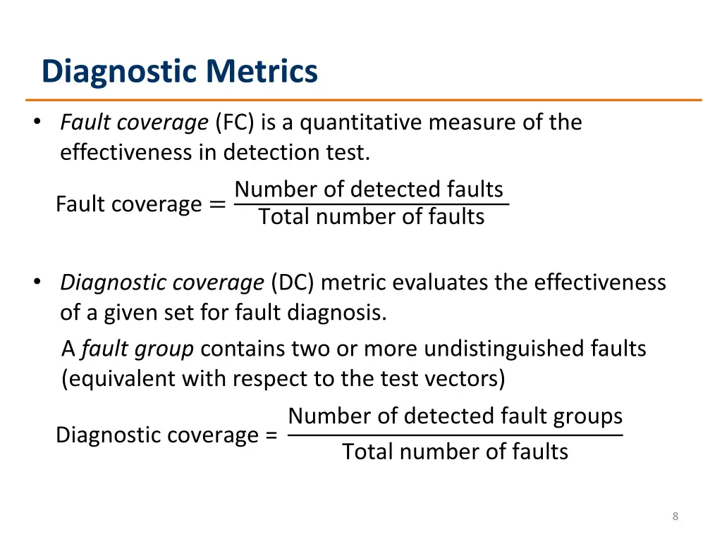 diagnostic metrics