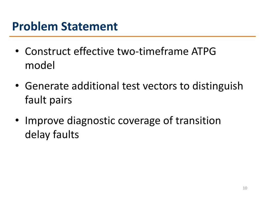 problem statement