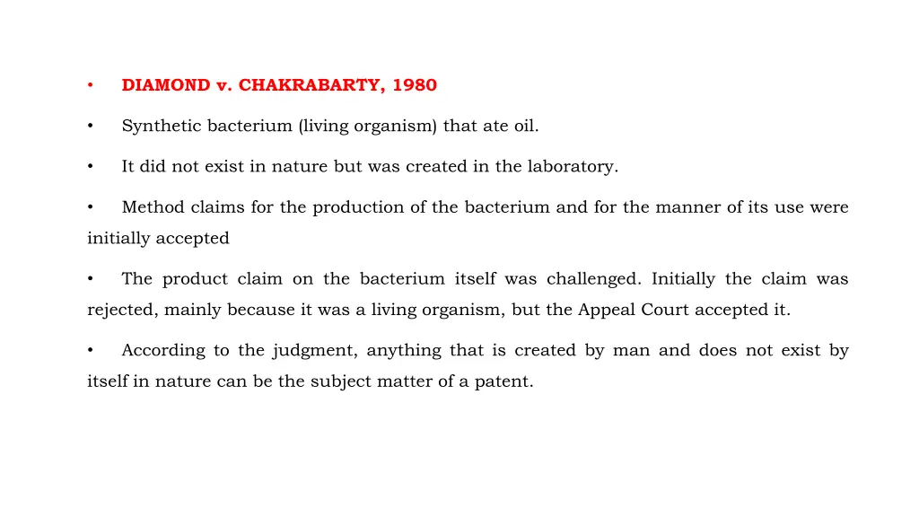 diamond v chakrabarty 1980