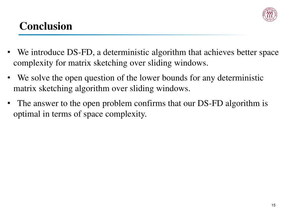 conclusion