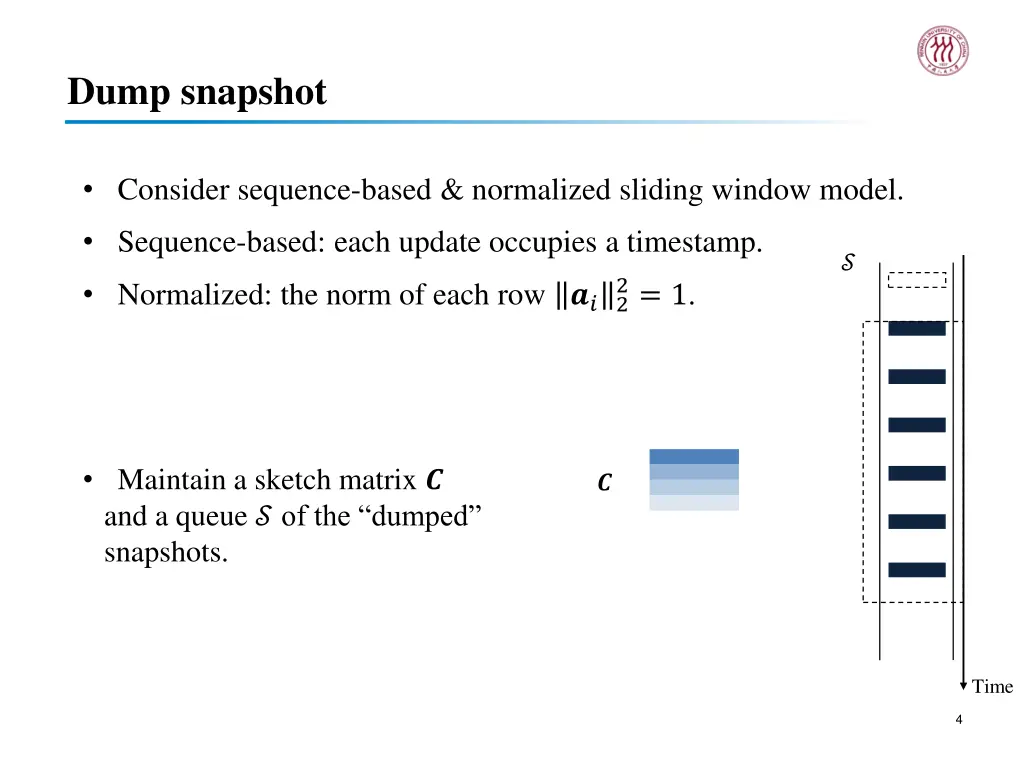 dump snapshot