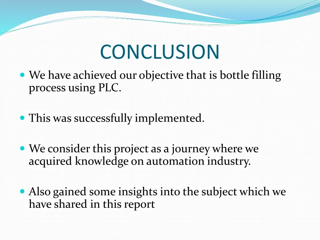 conclusion
